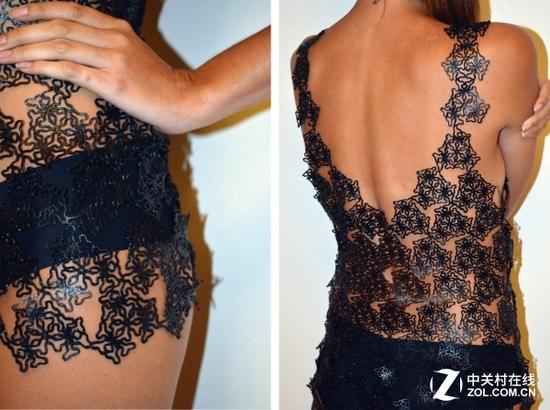 3d打印服裝技術(shù)_如此美艷性感的3D打印柔性時裝,你敢穿么?