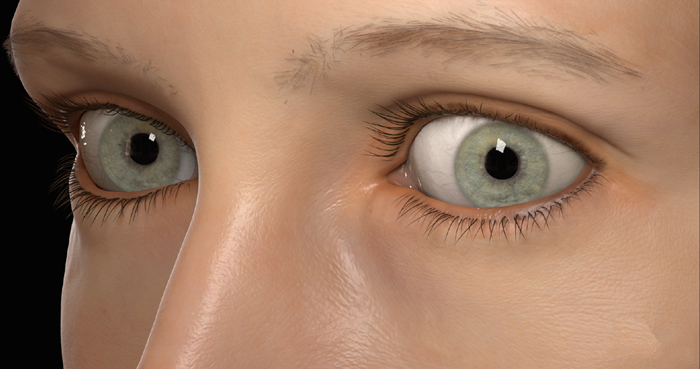 3D打印新技術 迪斯尼用照片重建繪制3D眼部立體圖_e鍵3D打印服務