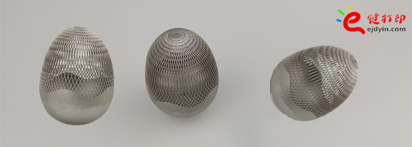 金屬3d打印不銹鋼鐵蛋不倒翁2